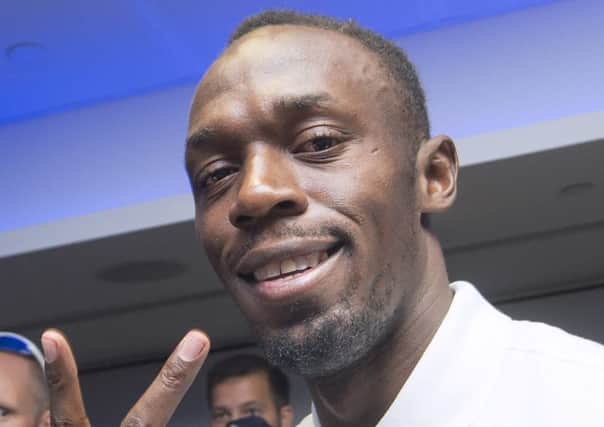 Usain Bolt will race for the first time in almost six weeks over 100m at the Anniversary Games. Picture: PA