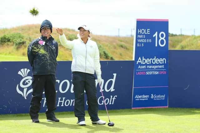 Lydia Ko, right, sees the Ladies Scottish Open as the perfect warmup for the Womens British Open