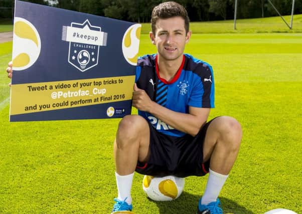 Jason Holt looks ahead to the Petrofrac Cup clash at Hibs. Picture: SNS