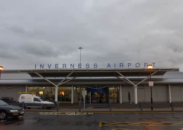 Inverness Airport: 12 per cent boost. Picture: TSPL