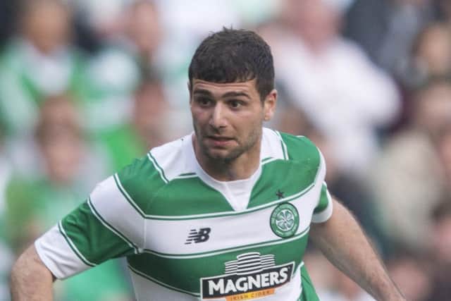 Celtics Nadir Ciftci failed to score against Stjarnan but was praised by his manager. Picture: PA