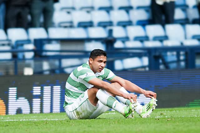 Izaguirre was dropped for Wednesday nights 4-1 win over Stjarnan. Picture: John Devlin