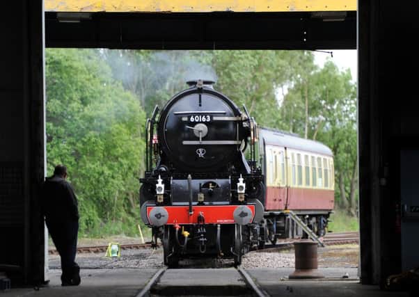 The Borders line will have three-times weekly steam services. Picture: Neil Hanna