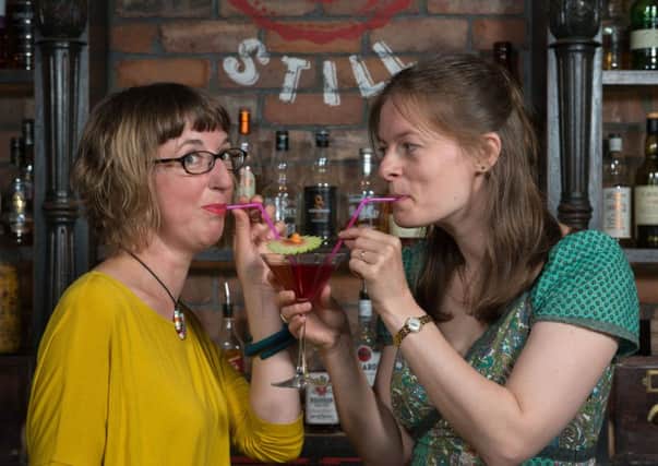 Leith Women's Institute meets up in the Cask & Still pub where they take part in crafts and cocktail making classes. Picture: Andrew O'Brien