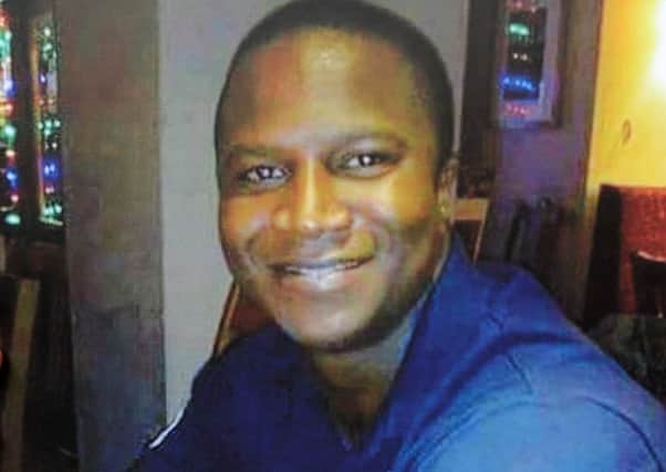 Sheku Bayoh died in police custody on May 3, 2015. Picture: Hemedia