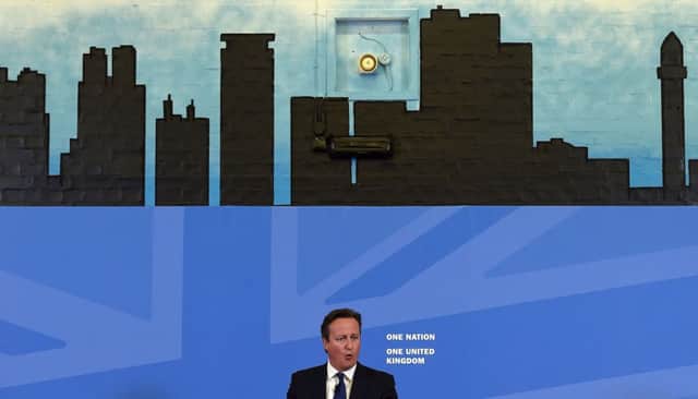 David Cameron unveils his strategy at Ninestiles Academy in Birmingham last week. Picture: PA
