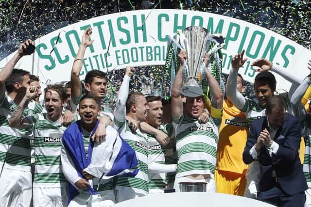Last seasons champions Celtic are almost certain to lift another title this season. Picture: PA