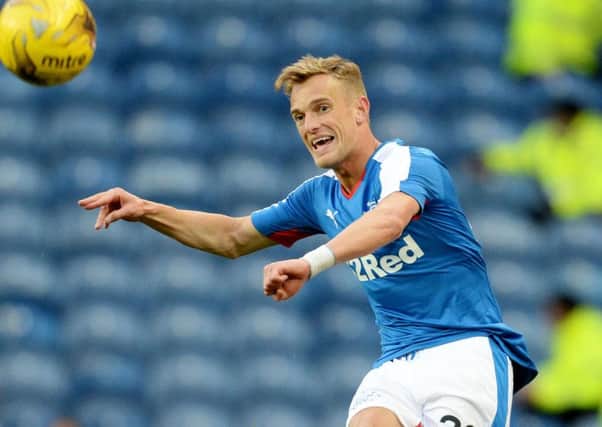 Dean Shiels in action for Rangers. Picture: SNS Group