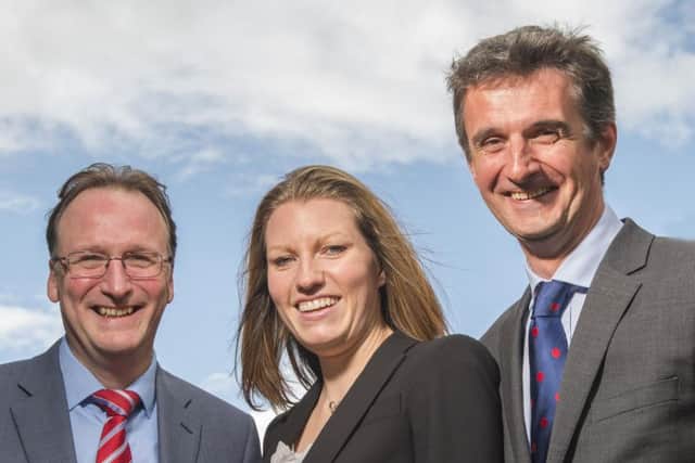 Directors (left to right) Richard Masters, Julia Trotter and Jim Armstrong. Picture: Contributed