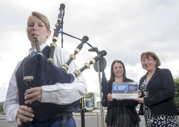 The National Piping Centre is just one of 172 employers to become accredited as an Investor in Young People in the last year. Picture: Contributed