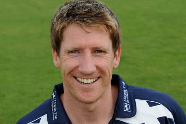 John Blain took vital early wicket. Picture: Contributed