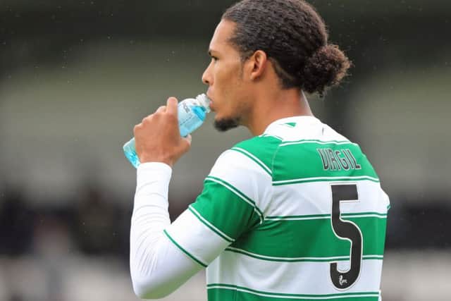 Roberto Martinez did little to douse speculation linking Everton to Celtic defender Virgil van Dijk (pictured). Picture: Gordon Fraser