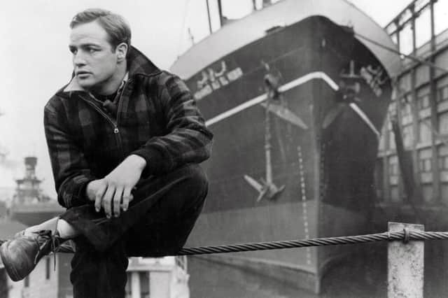 On this day in 1954 On the Waterfront, starring Marlon Brando, who was 30 at the time, was released. Picture: Kobal