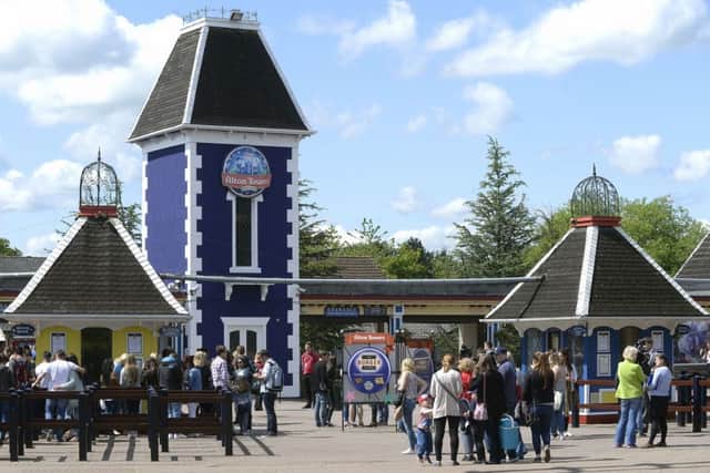 Alton Towers in Staffordshire, scene of the rollercoaster crash which led to two women having their legs amputated. Picture: PA