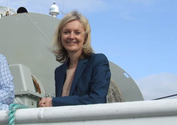 Liz Truss is one of three on the rise. Picture: Graham Smith