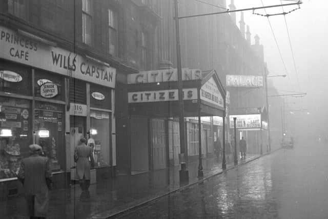 The Citizens' Theatre, pictured in 1961 on a rainy November day. Picture: TSPL