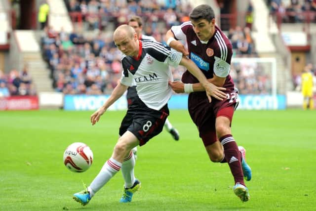 Aberdeen and Hearts are two sides expected to battle it out in the top six. Picture: Jane Barlow