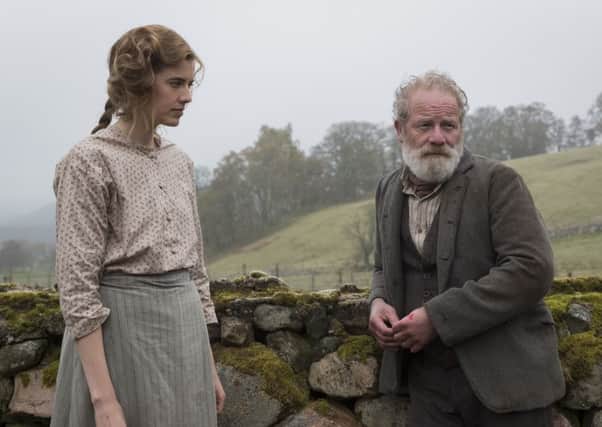 Agyness Deyn and Peter Mullan star in Sunset Song. Picture: Contributed