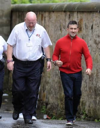 David Gillchrist leaves Kirkcaldy court in handcuffs

(c) David Wardle