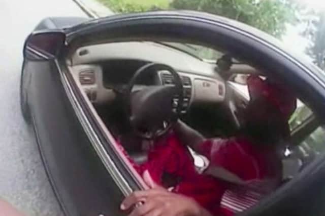 A video shows the altercation between Samuel DuBose and Ray Tensing. Picture: AP