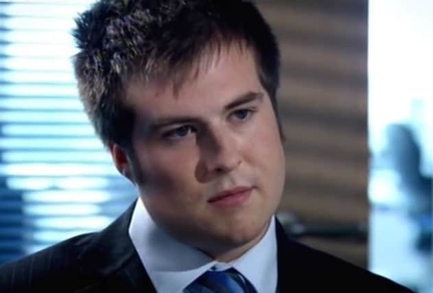 Stuart Baggs, pictured during his stint on The Apprentice, has been found dead. Picture: Contributed