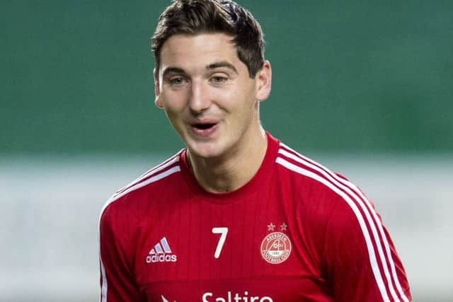Kenny McLean earned Aberdeen what could prove to be a crucial away goal. Picture: SNS