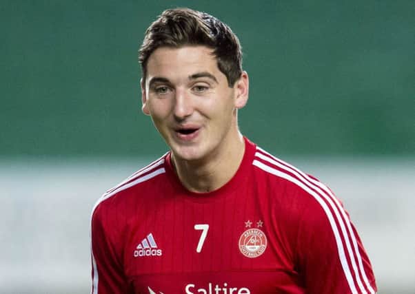 Kenny McLean earned Aberdeen what could prove to be a crucial away goal. Picture: SNS