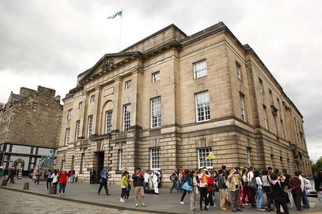 The High Court in Edinburgh. Ross Dunn was remanded in custody. Picture: TSPL