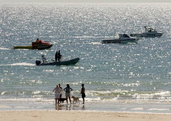 The shark attack happened within a week of a fatal attack in Ballina, New South Wales. Picture: AP