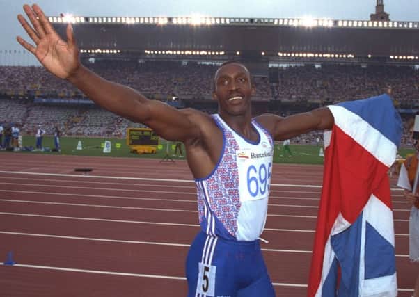 On this day in 1992 Great Britains Linford Christie won the 100 metres at the Olympic Games in Barcelona. Picture: Getty