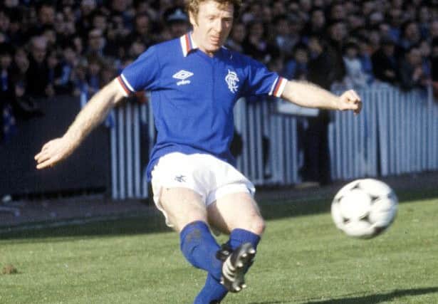 MacDonald in his playing days with Rangers. Picture: SNS