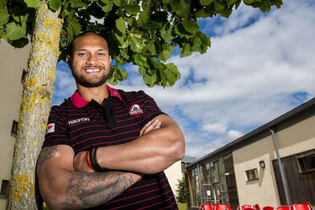 Its hoped Will Helu, who signed a twoyear deal at Edinburgh, will bring an X factor to the backline. Picture: SNS