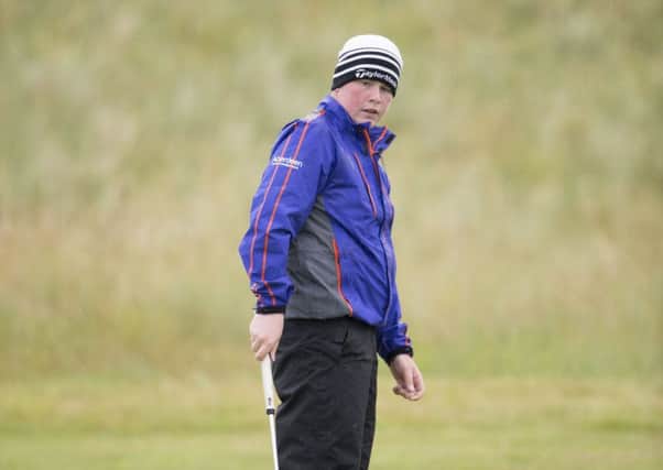 Robert MacIntyre on his way to a 3&2 victory over Greig Marchbank in the semifinals. Picture: Kenny Smith