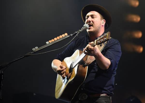 Marcus Mumford of Mumford & Sons who headlined their own one-off festival in the Highlands. Picture: Getty Images