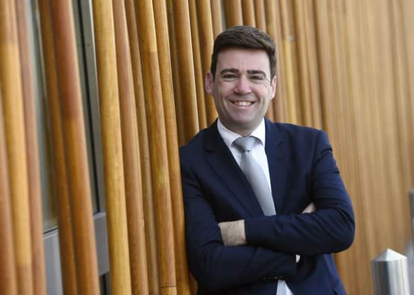 Andy Burnham is being backed for the Labour leadership contest by Neil Kinnock, but he is lagging behind the favourite, Jeremy Corbyn. Picture: Greg Macvean