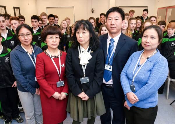The Chinese teachers were less than impressed by the attitude and behaviour of the UK pupils. Picture: BBC