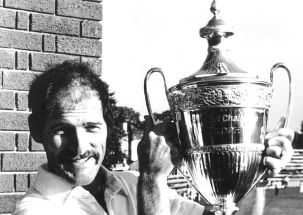 Clive Rice, South African cricketer who captained Scotland as an overseas professional. Picture: PA
