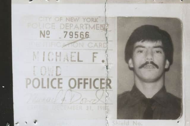 Michael Dowd's police ID. Picture: Contributed