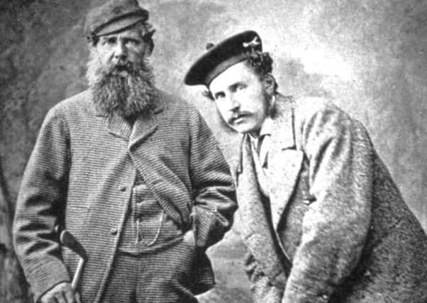 Old Tom Morris will be played by Peter Mullan and Young Tom by Jack Lowden in Tommys Honour, directed by Jason Connery. Picture: Phil Sheldon