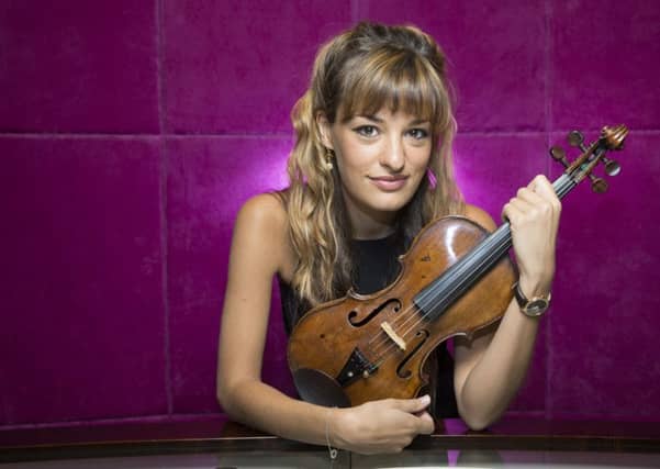 Virtuoso violinist Nicola Benedetti. Picture: Robert Perry