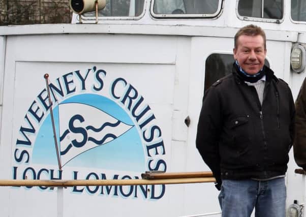 Edward Sweeney, one of Loch Lomonds longest-serving and best-known luxury cruise boatmen. Picture: Contributed