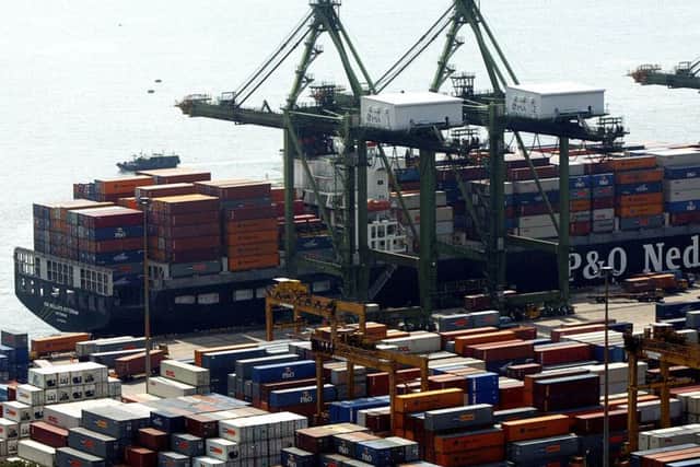 The UK is expected to miss its £1tn exports target by 14 years. Picture: AFP/Getty Images