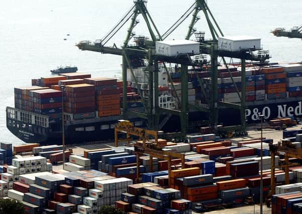 The UK is expected to miss its £1tn exports target by 14 years. Picture: AFP/Getty Images