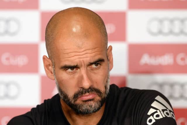 Pep Guardiola managed the player for two years at Bayern Munich. Picture: AFP/Getty