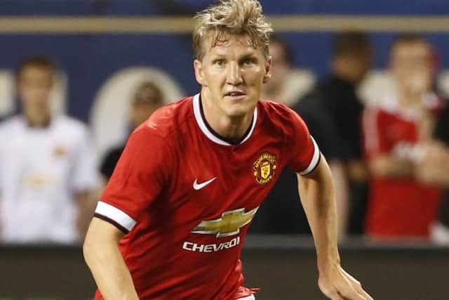 Bastian Schweinsteiger in action for Manchester United after his summer move. Picture: AP