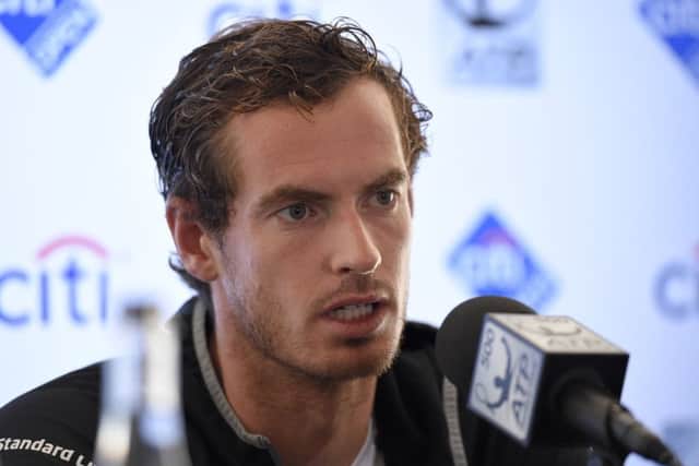 Andy Murray has not played at the Citi Open in Washington for nine years. Picture: AP