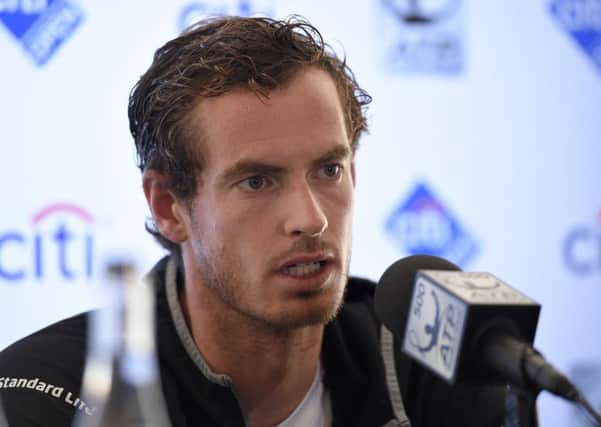 Andy Murray has not played at the Citi Open in Washington for nine years. Picture: AP