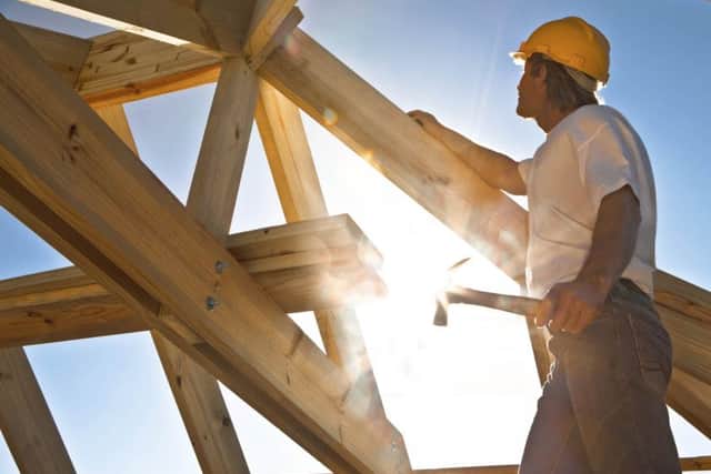 House building work slowed last month as index dipped. Picture: PA