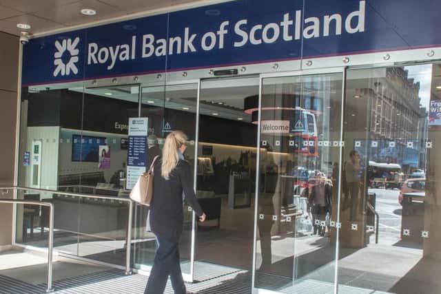 The taxpayer has made a loss of about £1bn on the sale of RBS shares. Picture: Phil Wilkinson