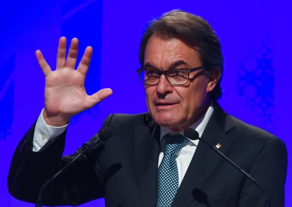 Catalonian president Artur Mas. Picture: Getty Images